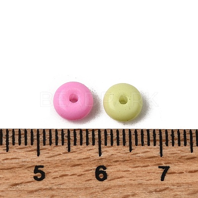 Imitation Jade Glass Beads DGLA-C005-B01-3x6mm-04-1