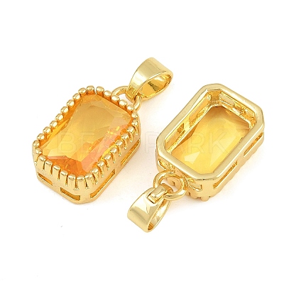 Brass & Glass Pendants GL-CBA96FD-02G-01-1