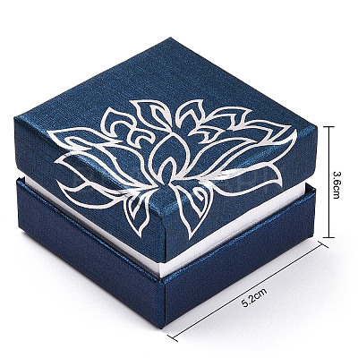 Printed Cardboard Jewelry Set Boxes CBOX-T005-01B-1