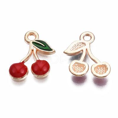 Alloy Enamel Charms X-ENAM-S121-066-1