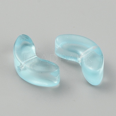 Transparent Handmade Lampwork Beads LAMP-CJC0012-01G-1
