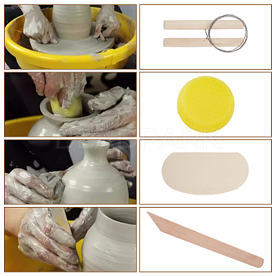 1 Set Clay Craft Tool Kits DIY-GA0006-68-1
