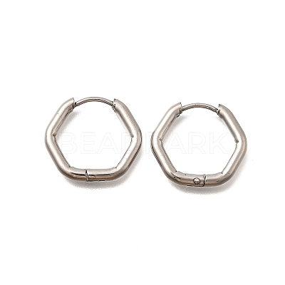 201 Stainless Steel Hoop Earrings EJEW-Z137-02P-04-1