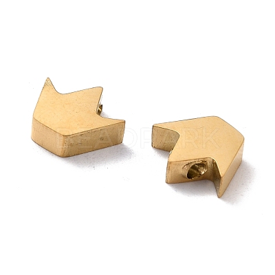 Ion Plating(IP) 304 Stainless Steel Charms STAS-F271-14G-1