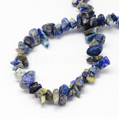 Natural Lapis Lazuli Stone Bead Strands X-G-R192-13-1