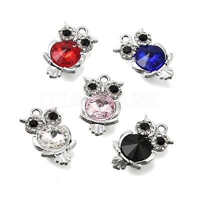 Alloy Rhinestone Pendants FIND-Z124-01P-1