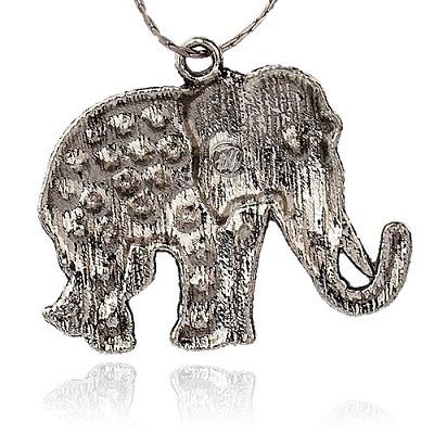 Tibetan Style Alloy Rhinestone Big Pendants ALRI-L048-17AS-1