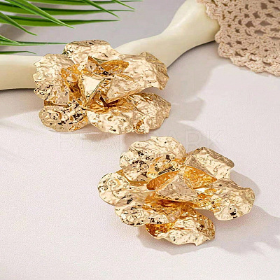 Flower Alloy Stud Earrings FS-WG1DD27-03-1