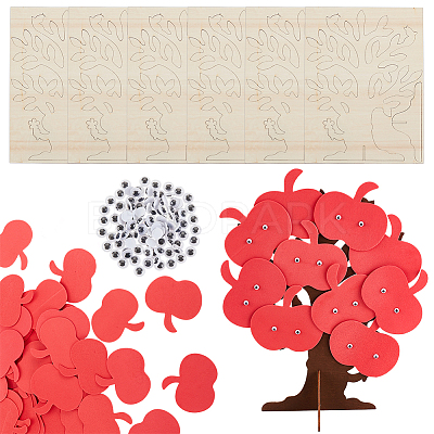 DIY 3D Tree Kids Paintings DIY-OC0010-73-1