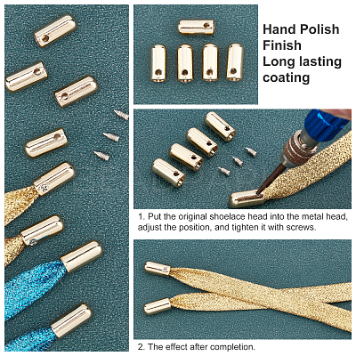 Zinc Alloy End Caps FIND-PH0001-48LG-1