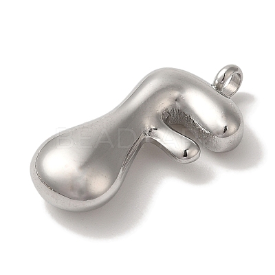 Non-Tarnish 304 Stainless Steel Pendants STAS-M017-08P-06-1
