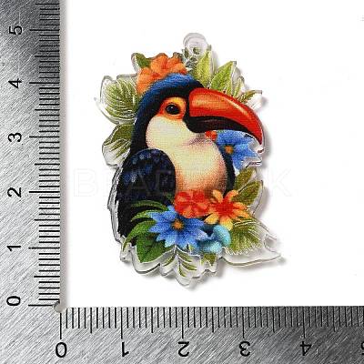 Acrylic Pendants OACR-O007-02E-1
