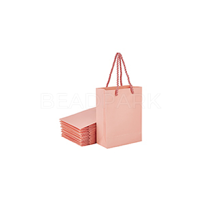 Folding Paper Gift Bags with Handle ABAG-WH0045-21D-1