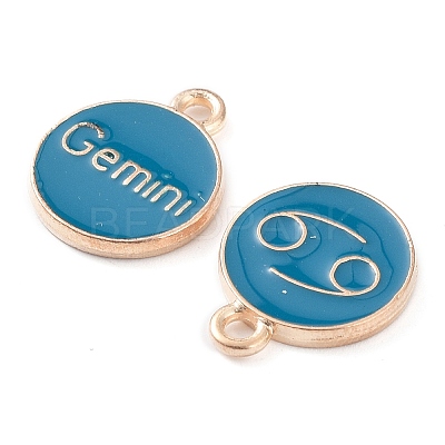Alloy Enamel Pendants ENAM-S124-01B-05-1