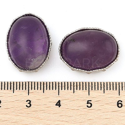 Natural Amethyst Multi-Strand Links KK-M304-03P-06-1