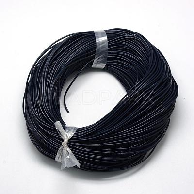 Spray Painted Cowhide Leather Cords WL-R001-1.5mm-22-1