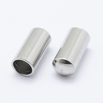 Tarnish Resistant 304 Stainless Steel Cord Ends STAS-I097-072C-1