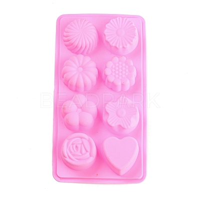 Flower Heart DIY Silicone Fondant Molds X1-SIMO-D003-07G-1