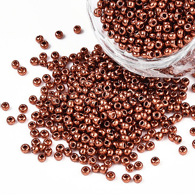 11/0 FGB Grade A Round Glass Seed Beads SEED-N001-C-0570-1