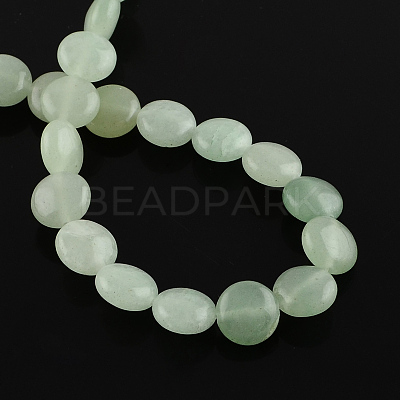 Natural Green Aventurine Stone Bead Strands G-R189-17-1