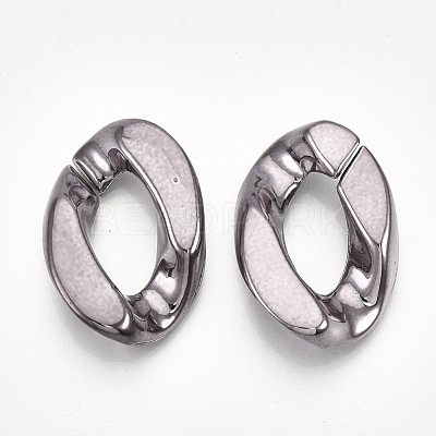 UV Plating ABS Plastic Linking Rings CCB-S162-03B-1