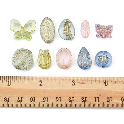 100G Transparent Acrylic Beads OACR-FS0002-01-1