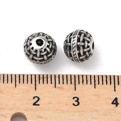 Retro 316 Surgical Stainless Steel Beads STAS-L307-17AS-09-1