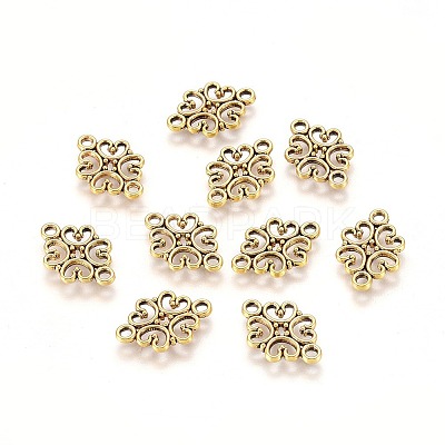 Tibetan Style Links connectors LS-TIBEP-S005-AG-FF-1
