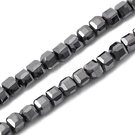 Synthetic Terahertz Stone Beads Strands G-H327-L03-02-1