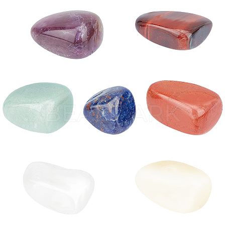 Chakra Natural Mixed Gemstone Beads G-BBC0001-47-1