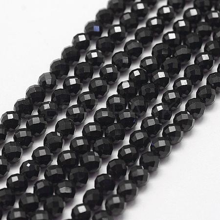 Natural Spinel Bead Strands G-P279-78-4mm-1