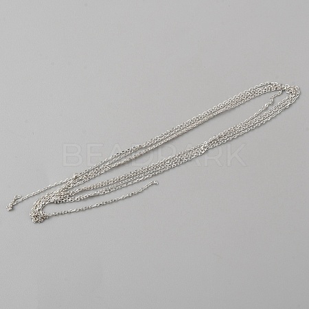 925 Sterling Silver Cable Chains CHC-TAC0008-02P-1