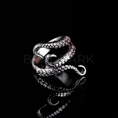 Alloy Adjustable Open Cuff Rings FS-WG8E8AD-02-1