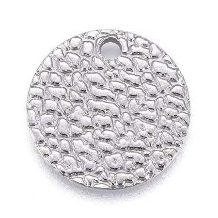 Non-Tarnish 304 Stainless Steel Charms STAS-M228-B02-P-1