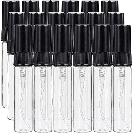 Mini Refillable Glass Spray Bottles MRMJ-BC0002-12B-1