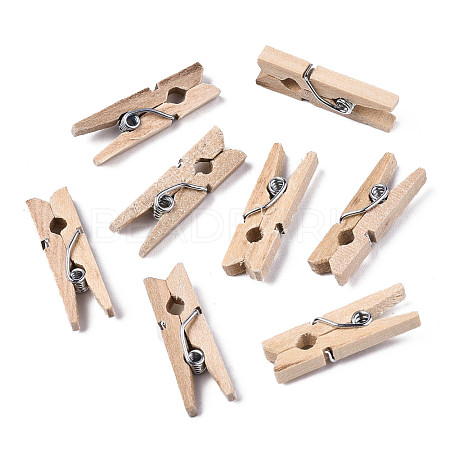 Wooden Craft Pegs Clips X-WOOD-R249-016-1
