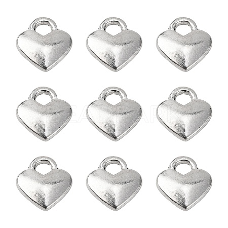 Tibetan Style Alloy Heart Charms LS-TIBEP-LFH260Y-S-FF-1