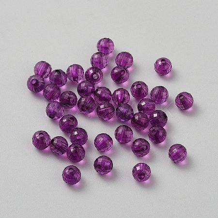 Transparent Acrylic Beads TACR-WH0001-90B-01-1