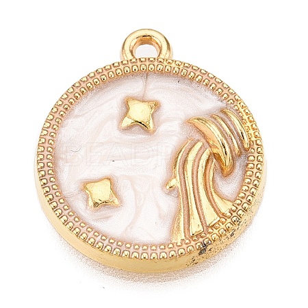 Alloy Enamel Pendants ENAM-T021-03H-1