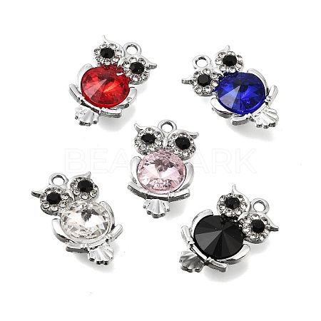 Alloy Rhinestone Pendants FIND-Z124-01P-1