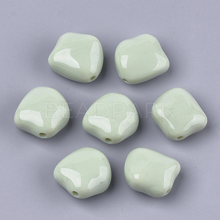 Acrylic Beads X-OACR-S029-058C-1