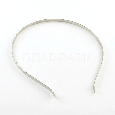 Hair Accessories Iron Hair Band Findings OHAR-Q042-008F-04-1