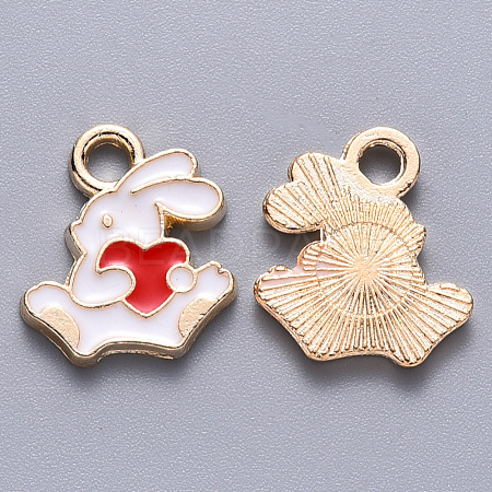 Alloy Enamel Charms ENAM-S121-117A-1