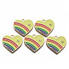 Alloy Enamel Pendants ENAM-T011-108B-NR-1