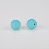 Round Silicone Focal Beads SI-JX0046A-46-2