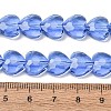 Transparent Glass Beads Strands GL-CBA7A17-03A-08-3