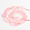 Nuggets Natural Rose Quartz Beads Strands G-D772-04-2