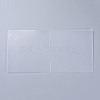 Plastic Embossing Folders DIY-P007-C01-3