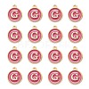 Golden Plated Alloy Enamel Charms ENAM-S118-08G-2