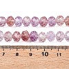 Transparent Glass Beads Strands GLAA-T023-6mm-A03-4